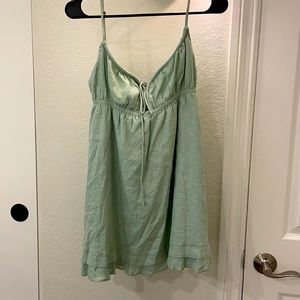 PRINCESS POLLY! Brand new! Green summer dress! Open back
